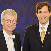 Ronny Thomale und Thomas O. Höllmann (Foto: BAdW / Stefan Obermeier)