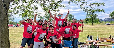 The Riboknights: Soccer Team of the Höbartner Lab