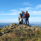 Picture-perfect weather at the Wasserkuppe (Photo: C. Stadler)