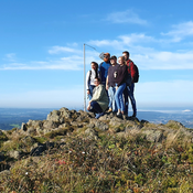 Bilderbuchwetter auf der Wasserkuppe (Foto: C. Stadler)