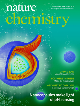 Titelbild "Nature Chemistry"