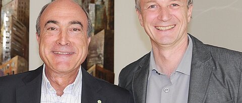 Prof. Nazario Martín und Prof. Frank Würthner