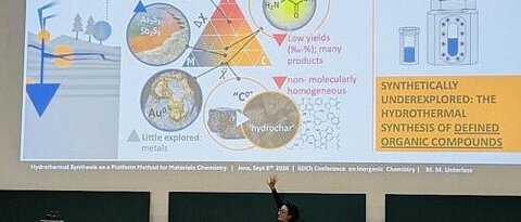 Miriam at the CDCh Conference on Inorganic Chemistry