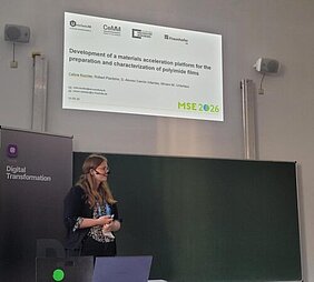 Celine at MSE2026 in Darmstadt