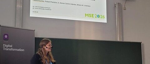 Celine at MSE2026 in Darmstadt