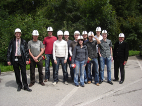 Gruppenbild der Studierenden