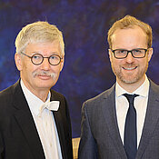 Michael Hudecek (r.) und Thomas O. Höllmann 