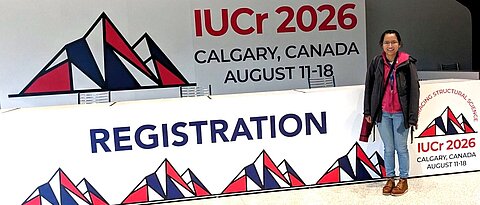 Hsuan-Ai attended the IUCr Congress in Canada in 2026 