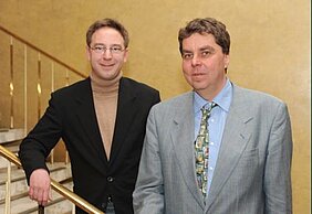 Dr. Eberhard Heller und Martin König