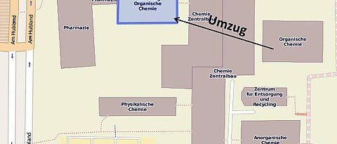 Location map chemistry